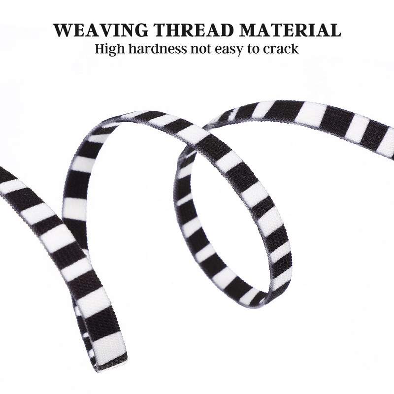 3 κορδόνια με κορδόνια Παπούτσια Ζεύγη Flat κορδόνια Funny Zebra Leopard με σχέδιο αγελάδας Κορδόνια παπουτσιών Elastic αθλητικό λουράκι για