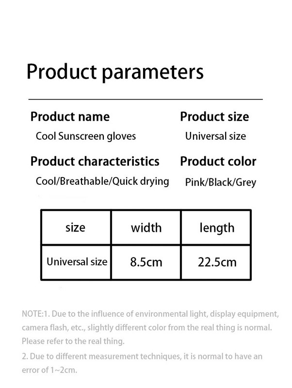 Ljetne UV zaštitne rukavice Brzosušeće rukavice za zaštitu od sunca Hladna tkanina Za vožnju bicikla Protuklizne rukavice UPF50+ Anti-UV