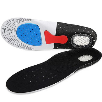 Унисекс силиконови спортни ортопедични стелки с поддръжка на свода Подложка за спортни обувки Подложка за бягане Гел стелки за стелка за обувки Възглавница