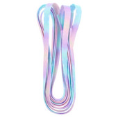 Farebné kvitnúce batikované gradientové šnúrky do topánok Candy 120 cm tenisky pre atletické ploché behanie s popruhmi