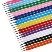 12 perechi șireturi de schimb șireturi plate colorate șireturi late pentru pantofi sport pantofi pantofi (culori mixte)