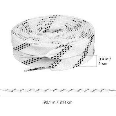 Kingapaelad Lipsud Hoki uisurihmad Vahatatud rulluisud Kingapaelad Valge pikk jää