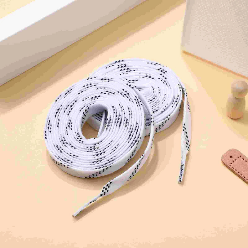 Kingapaelad Lipsud Hoki uisurihmad Vahatatud rulluisud Kingapaelad Valge pikk jää