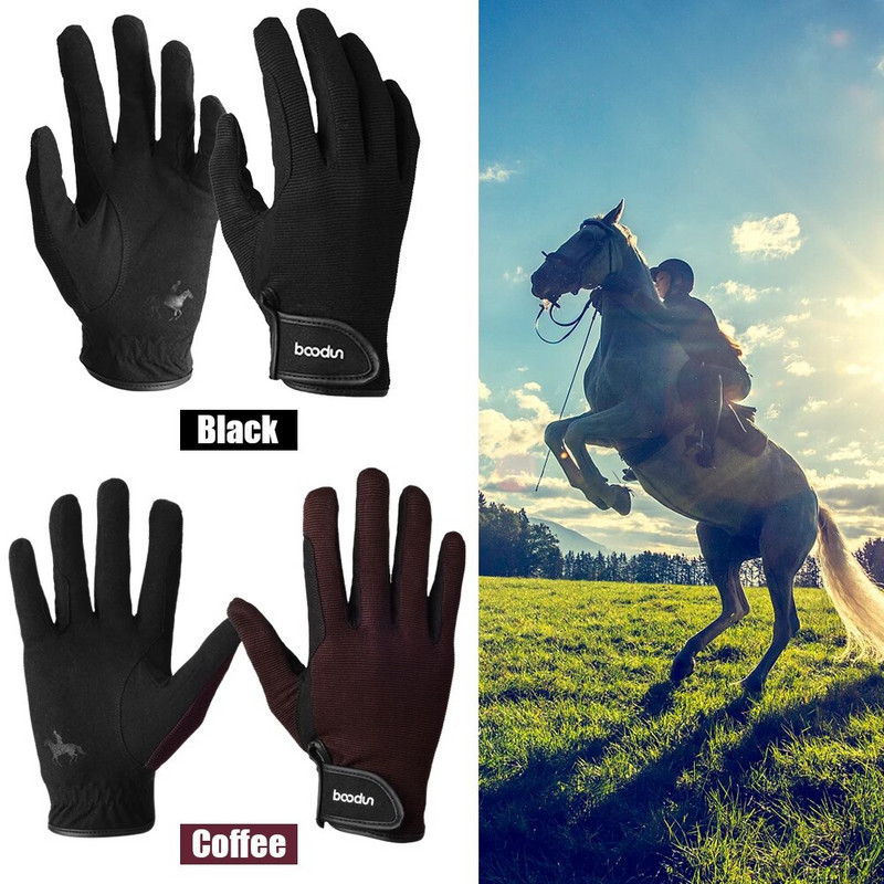 Bărbați, femei, mănuși de călărie, ecran tactil anti-alunecare, cu degetul complet, pentru baseball, softball, mănuși sportive pentru echipamente sportive în aer liber