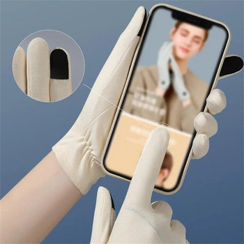 1 par rukavica za vanjske tople biciklističke samozagrijave neklizajuće rukavice s dodirnim zaslonom