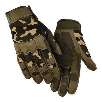 Tactical Gloves Full Finger Military Gloves for Hunting Shooting Climbing Ελαφρύ Γάντια εξωτερικού χώρου 4 τμχ