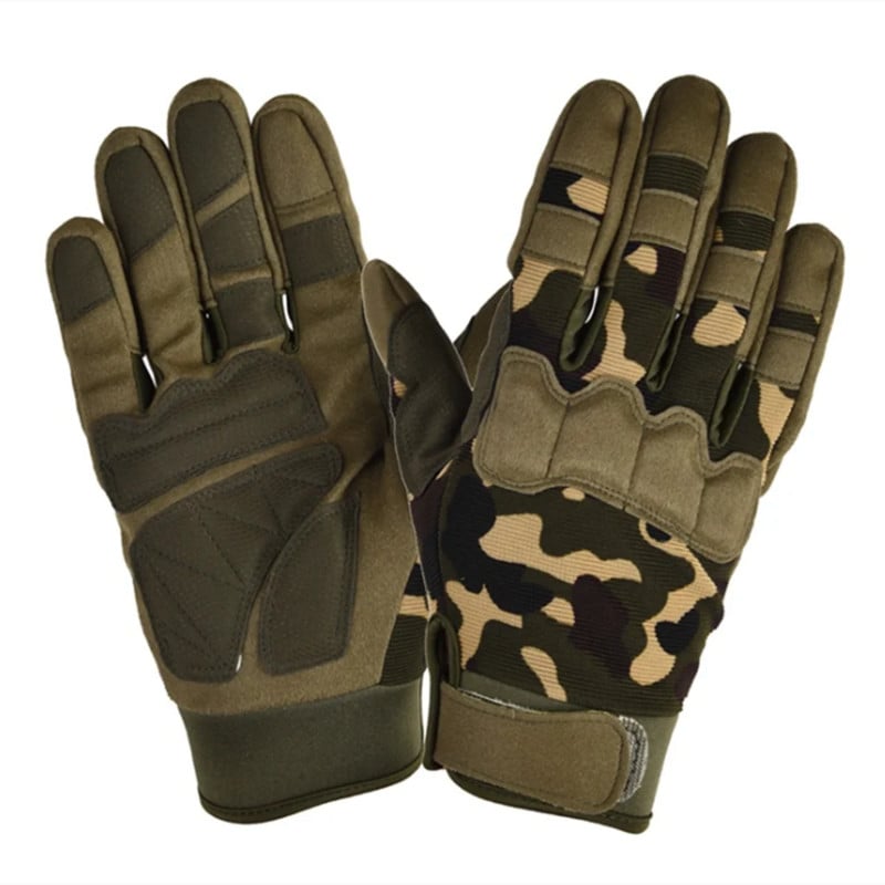 Tactical Gloves Full Finger Military Gloves for Hunting Shooting Climbing Ελαφρύ Γάντια εξωτερικού χώρου 4 τμχ