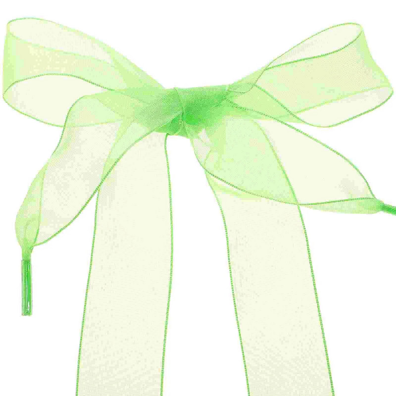 5 τμχ Κορδόνια Κορδόνια Κορδόνια Γυναικεία Κορδόνια Σιφόν για Κορίτσια Red Flat Green Miss