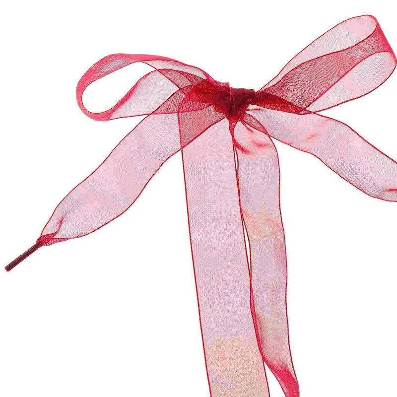 5 τμχ Κορδόνια Κορδόνια Κορδόνια Γυναικεία Κορδόνια Σιφόν για Κορίτσια Red Flat Green Miss