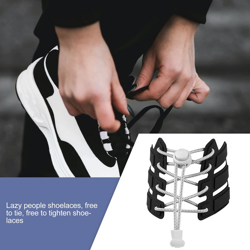 6 Ζεύγη Κορδόνια Ελαστικά Stretching Sneakers Αθλητικά Παπούτσια M Strainer Αξεσουάρ Παιδί