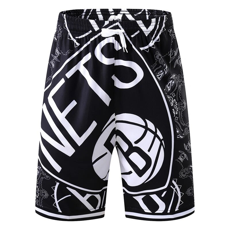 Vyriški šortai su dviem kišenėmis laisvalaikio treniruotės Futbolas Krepšinis 3D spausdinimas Vyriški šortai iki kelių 5XL Vyriški bėgimo apatiniai