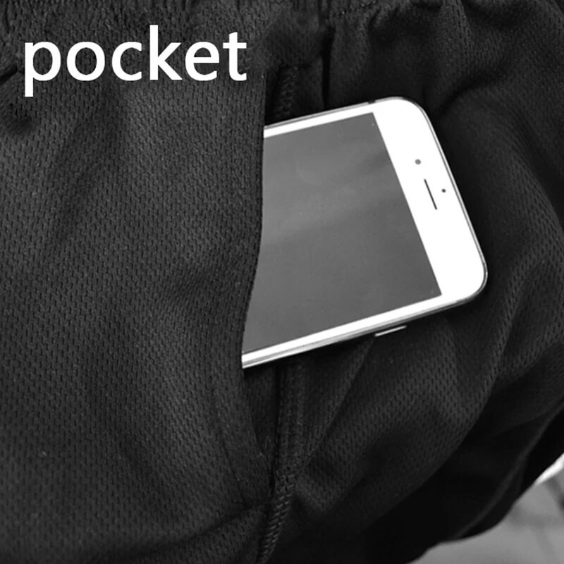 Juodi krepšinio šortai Greitai išdžiūsta, kvėpuojanti treniruočių krepšinio marškinėliai Sportiniai bėgimo šortai Vyriški sportiniai drabužiai