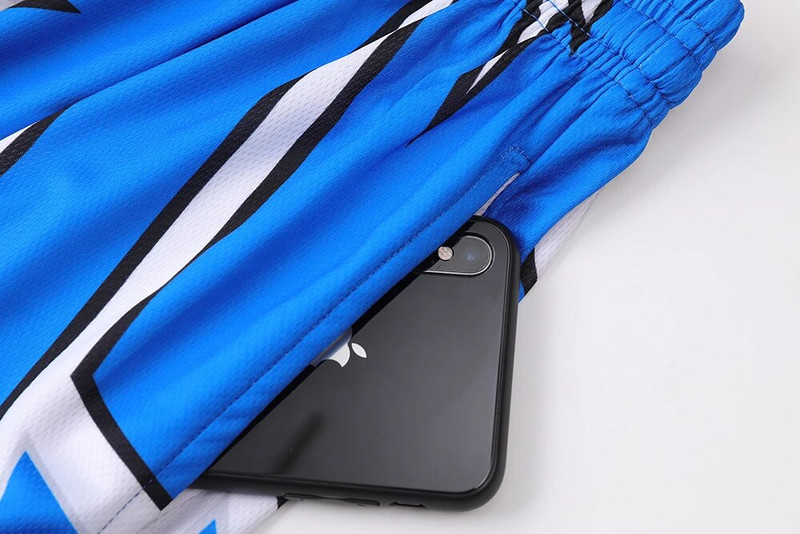 Muške košarkaške kratke hlače 1 zvjezdica, prozračne, fitness trening, brzo sušeće, 2 džepa, kratke hlače, kratke hlače za slobodno vrijeme, trčanje na otvorenom