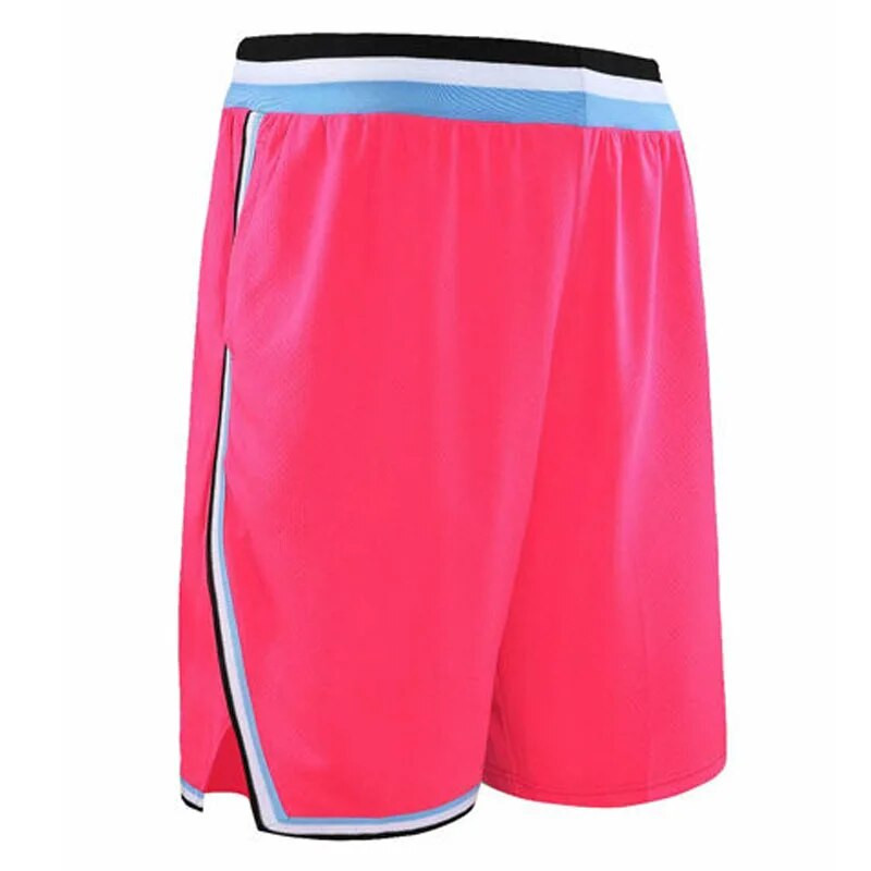 Dječje košarkaške kratke hlače za muškarce s printom za teretanu na otvorenom, široke prozračne trenirke Patchwork fitness trening muške kratke hlače za nogomet