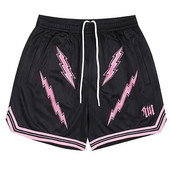 Vyriški šortai Vasariniai kvėpuojantys vyriški moteriški krepšinio šortai Laisvos amerikietiškos beveik treniruotės bėgimo sportinės penkių taškų kelnės