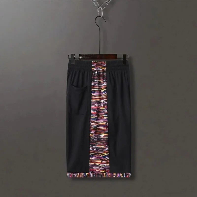 Muške kratke hlače za košarku Sportsko trčanje Kratke hlače za vježbanje Široke kratke hlače za treniranje košarke u teretani za fitness Ležerne kratke hlače za dasku