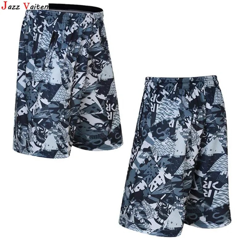 Pantaloni scurți de baschet supradimensionați pentru bărbați de înaltă calitate, cu buzunare, pantaloni scurți de alergare sport în stil european Tren Nou-nouț