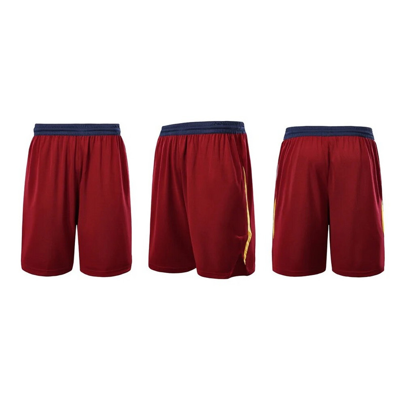 Pantaloni scurți sport Blank Cleveland Baschet Pantaloni scurti Bărbați Pantaloni scurți de bord cu uscare rapidă, cu buzunare laterale, mărime mare