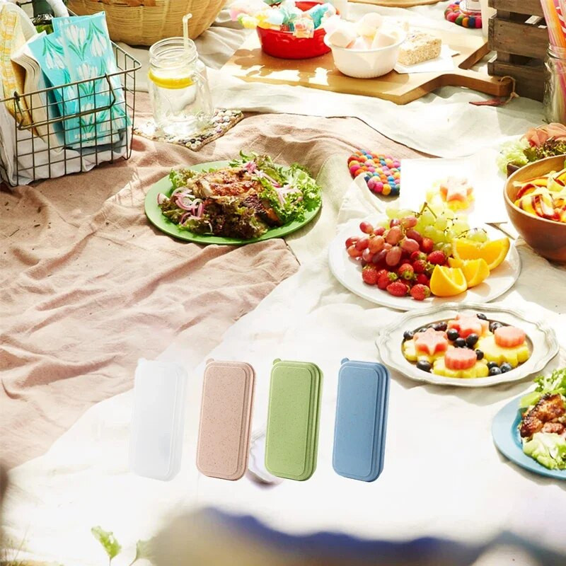 2 TK 1 komplekt Kaasaskantav lusikakahvliga lauanõud välilaagri roostevabast terasest söögiriistade komplekt matkamiseks välilaagris toiduvalmistamise tarvikud