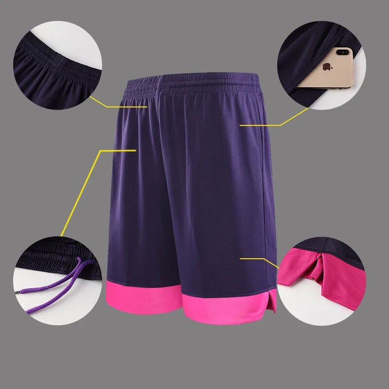 Muškarci Studenti Dječaci Košarkaške kratke hlače Muška sportska teretana Za nogomet Vježbe Jogging Planinarenje Trčanje Fitness Daska Kratke hlače za plažu 00