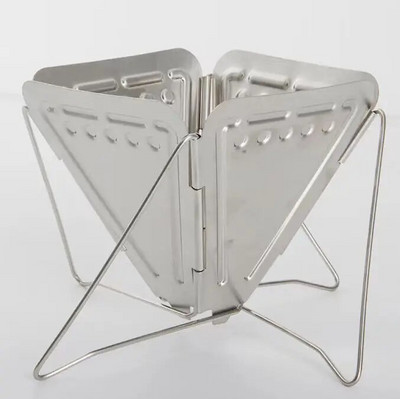 Välistingimustes kasutatavad roostevabast terasest kohvifiltri hoidik Korduvkasutatavad kohvifiltrid Tilguti Kohvikorvid Telkimispikniku lauanõud