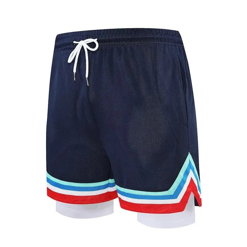 Vyrų studentų krepšinio šortai Vyriški sportiniai kostiumai Sporto salė Futbolo Pratimai Bėgimas Žygiai Bėgimas Sporto lenta Paplūdimio aptemptos kelnės 4