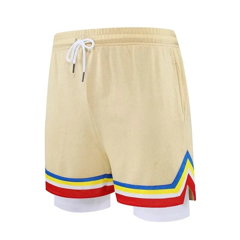 Vyrų studentų krepšinio šortai Vyriški sportiniai kostiumai Sporto salė Futbolo Pratimai Bėgimas Žygiai Bėgimas Sporto lenta Paplūdimio aptemptos kelnės 4