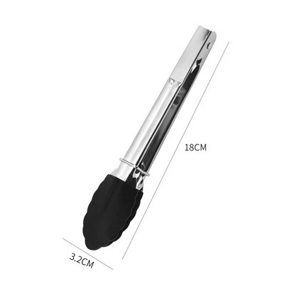 1 gab. Nerūsējošā tērauda grilēšanas knaibles, salātu maizes servēšanas knaibles, nepiedegošas virtuves bārbekjū grila gatavošanas knaibles ar savienojuma slēdzeni