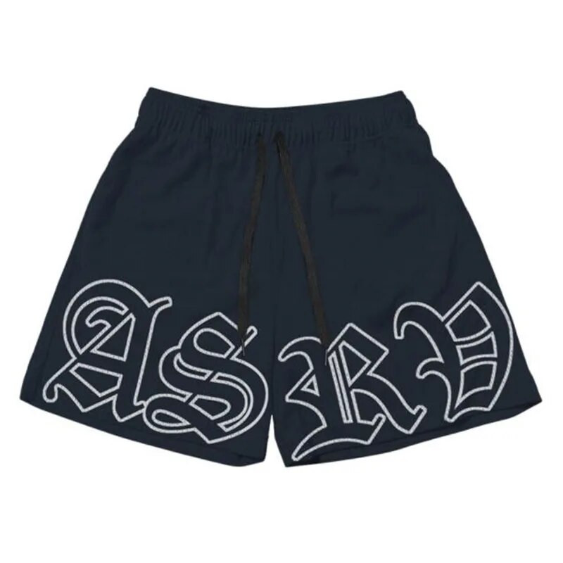 Nauji Vyriški Krepšinis Fitnesas Kultūrizmo Šortai Vasaros Sporto Salės Treniruotės Kvėpuojantis tinklelis Greitai Dryši Sportinė Apranga Jogger trumpos kelnės