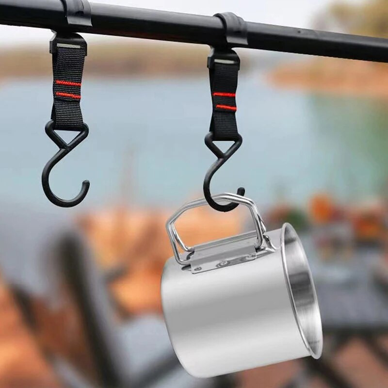 1 tk roostevabast terasest kokkupandava käepidemega tass kaasaskantav karabiintops välimatkatassid kodu välikämpingu tarvikute jaoks