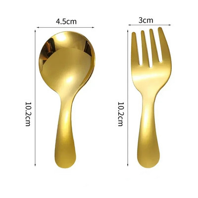 Pārnēsājami karotes dakšas āra galda piederumi Ceļojuma kempingam nerūsējošā tērauda galda piederumu komplekts pārgājieniem āra nometnē gatavošanas piederumi