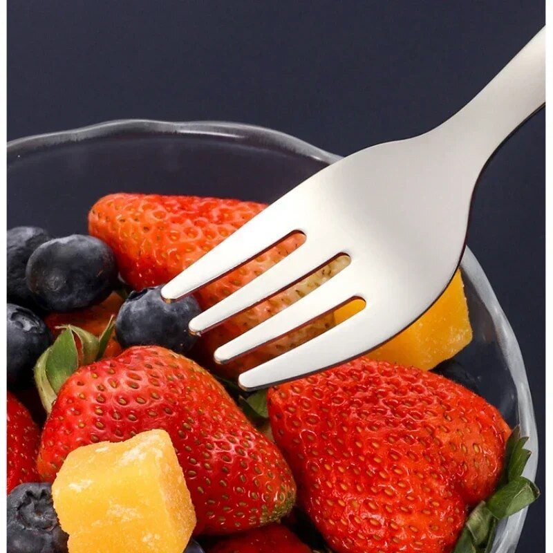 Pārnēsājami karotes dakšas āra galda piederumi Ceļojuma kempingam nerūsējošā tērauda galda piederumu komplekts pārgājieniem āra nometnē gatavošanas piederumi