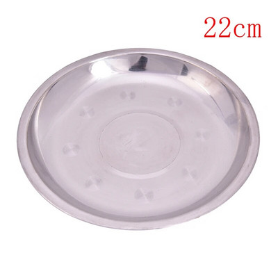 4-26cm Dia Camping από ανοξείδωτο ατσάλι Πιάτο πιάτων για δείπνο Ανθεκτικό σερβίτσιο για πικνίκ εξωτερικού χώρου Σαλάτα Μπολ Δοχείο φαγητού Πικ-νικ Ταξίδι