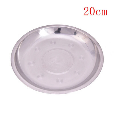 4-26cm Dia Camping από ανοξείδωτο ατσάλι Πιάτο πιάτων για δείπνο Ανθεκτικό σερβίτσιο για πικνίκ εξωτερικού χώρου Σαλάτα Μπολ Δοχείο φαγητού Πικ-νικ Ταξίδι