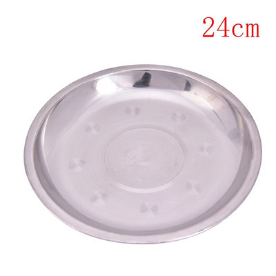 4-26cm Dia Camping από ανοξείδωτο ατσάλι Πιάτο πιάτων για δείπνο Ανθεκτικό σερβίτσιο για πικνίκ εξωτερικού χώρου Σαλάτα Μπολ Δοχείο φαγητού Πικ-νικ Ταξίδι