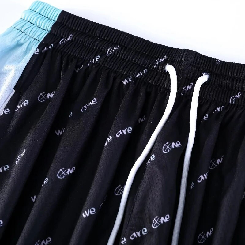 Új divatos kosárlabda rövidnadrág férfiaknak Uniszex Sport Fitnesz Futó Edzőterem Sportruházat Zsebek Elasztikus derék lélegző