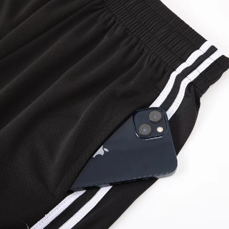 Pantaloni scurți pentru bărbați băieți unisex baschet sală fitness fitness box alergare buzunare talie elastică uscare rapidă