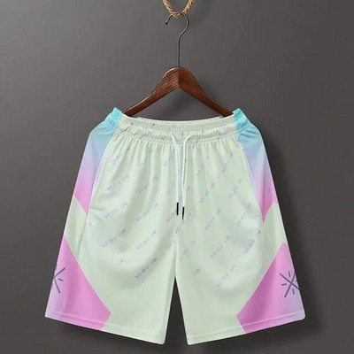 Summer מכנסי כדורסל ק Мъжки баскетболни шорти pantalones cortos Мъжки спортни къси панталони Outdoor Running Loose Letter шорти мъжки