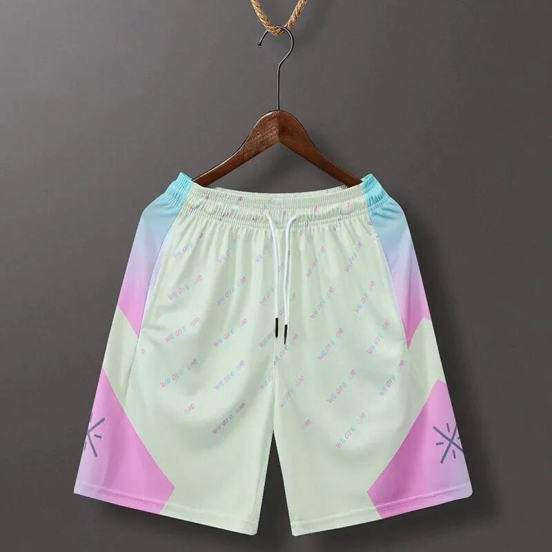 Vasaros מכנסי כדורסל ק Vyriški krepšinio šortai pantalones cortos Vyriškos sportinės trumpos kelnės, bėgimas lauke, laisva raidė шорты мужски