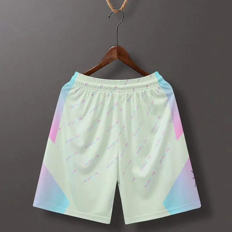 Vasaros מכנסי כדורסל ק Vyriški krepšinio šortai pantalones cortos Vyriškos sportinės trumpos kelnės, bėgimas lauke, laisva raidė шорты мужски