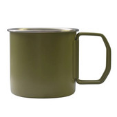 Oțel inoxidabil 304, mâner din sticlă de camping, ceașcă de cafea, ceașcă de bere, grătar, apă de băutură rece portabilă, veselă mică pentru exterior.