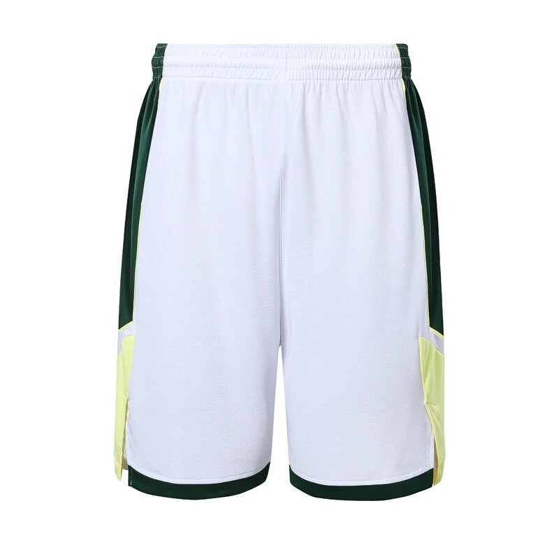 Meeste vabaaja spordipüksid Milwaukee tühjad korvpallitreeninguks lühikesed püksid kahe küljetaskuga