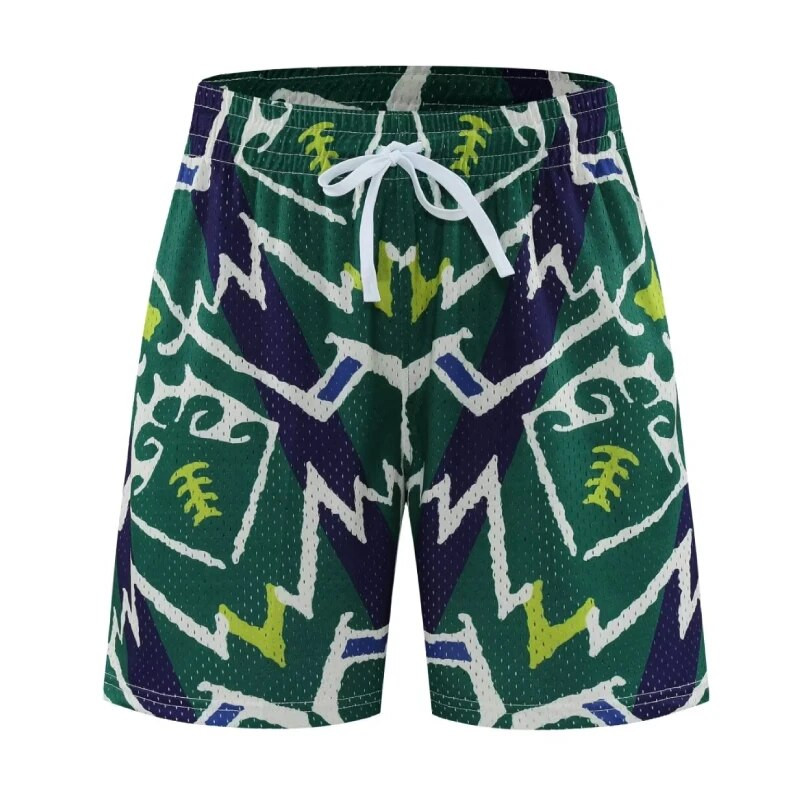 Muška odjeća Kratke hlače s džepovima Muškarci Žene Dvoslojne Trčanje Košarka Plivanje Ljetna ležerna odjeća Elastična vezica Prozračna