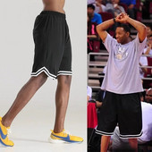 Američke sportske kratke hlače Muške košarkaške hlače Street Ball Trendy Brzosušeće hlače za plažu Široke hlače od 45 stopa Hip-hop hlače