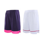 Brzo sušeće Minnesota Blank košarkaške kratke hlače velike veličine s dva džepa Muške košarkaške hlače za trening Sportske sportske trenirke