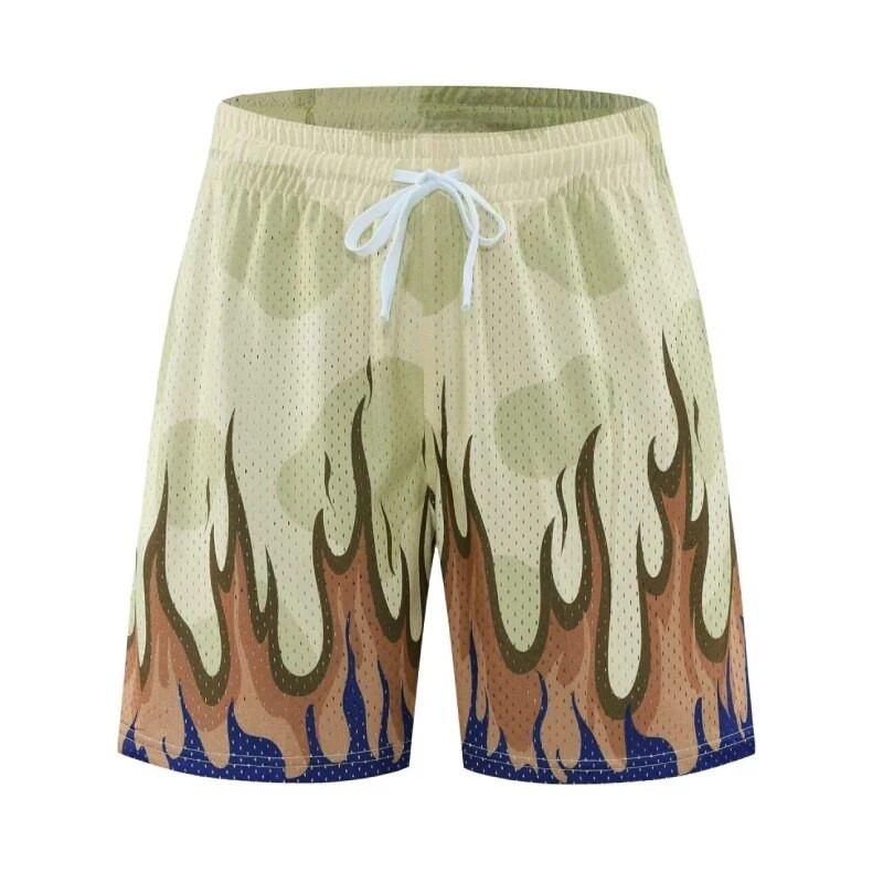 Kratke hlače za trčanje za muškarce, žene, uniseks, teretana, košarka, plaža, ležerna odjeća, leopard print, tekstura kože divljih životinja, kratke hlače s džepovima