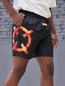 RIGORER Meeste korvpalli polüestrist lühikesed püksid Kiiresti kuivavad spordipüksid, kootud püksid, meeste õhukesed lahtised korvpallipüksid püksid