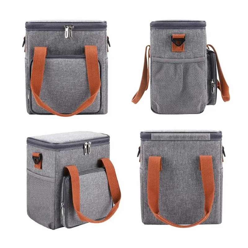 8L piknikukott Soojust säilitav külmutuskott lõunasöögikarp Jahutuskott telkimiseks grillimiseks perekooliks tööks väljas matkamiseks