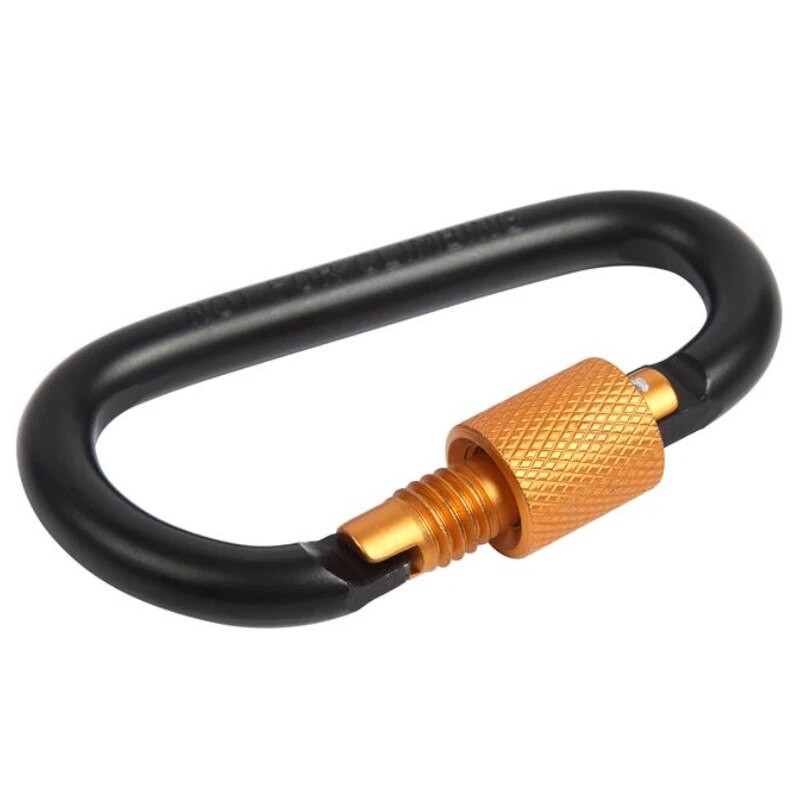 Karabiiniga ronimisreisikomplekt Matkavarustuse sulamist alumiiniumist ellujäämisvarustus Camp alpinismikonks, välikarabiin