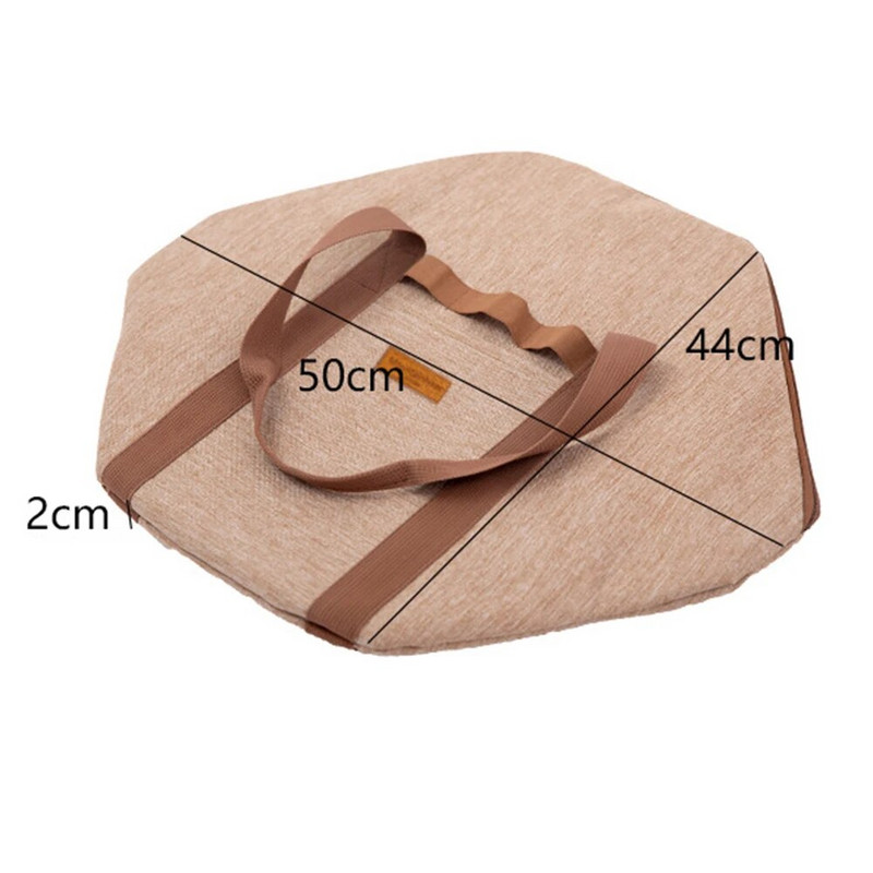 Prenosná kempingová liatinová taška na hrnce, veľkokapacitná antikolízna taška na pečenie, úložná taška na kempingové nádoby